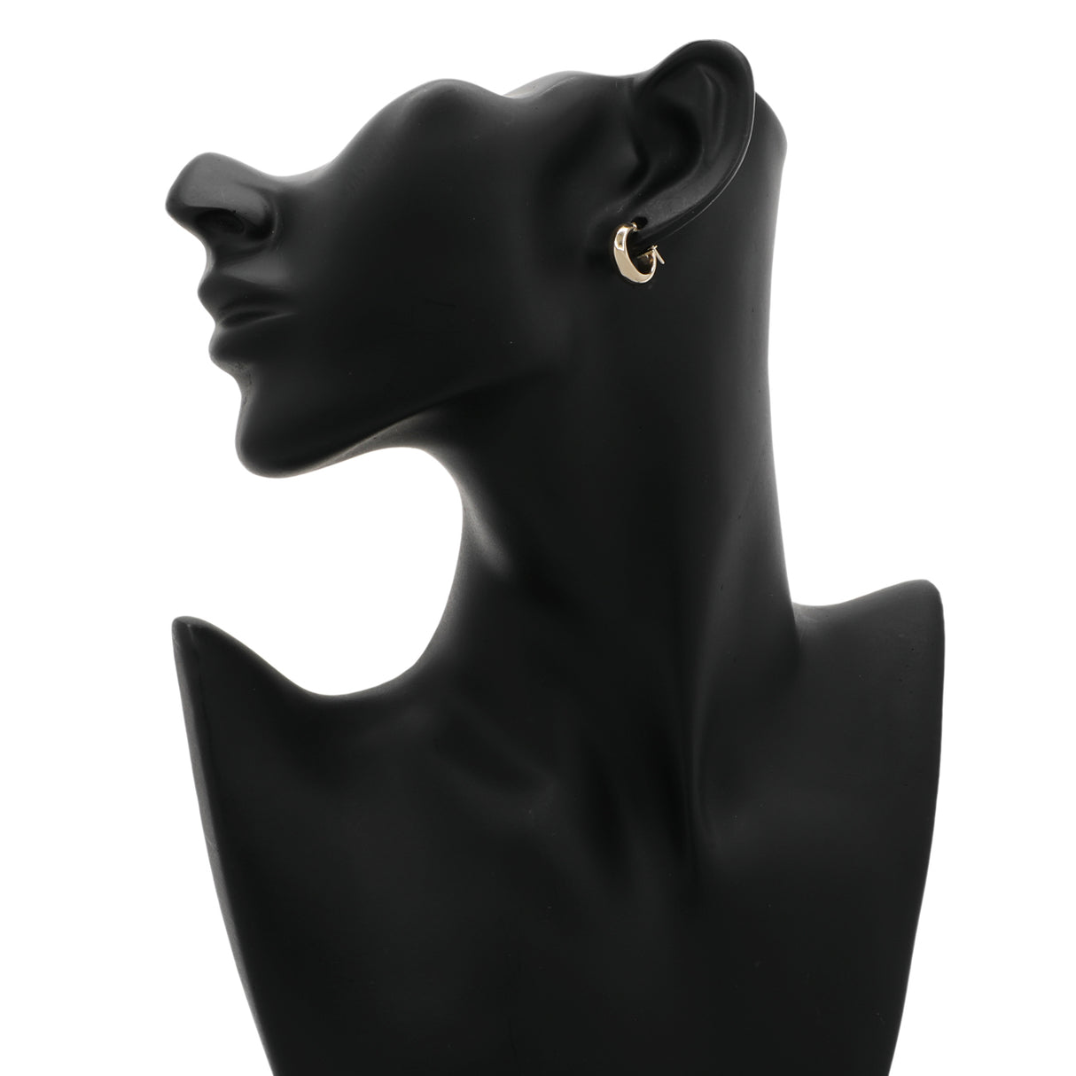 18K Yellow Gold Hoop Earrings Fine Jewellery Modaselle