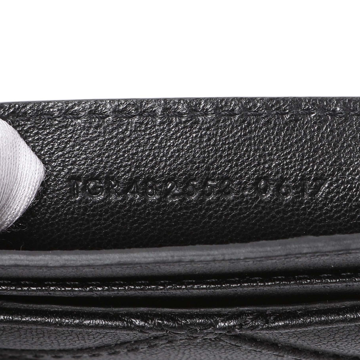 Saint Laurent Black Goatskin Credit Card Case Accessories Saint Laurent