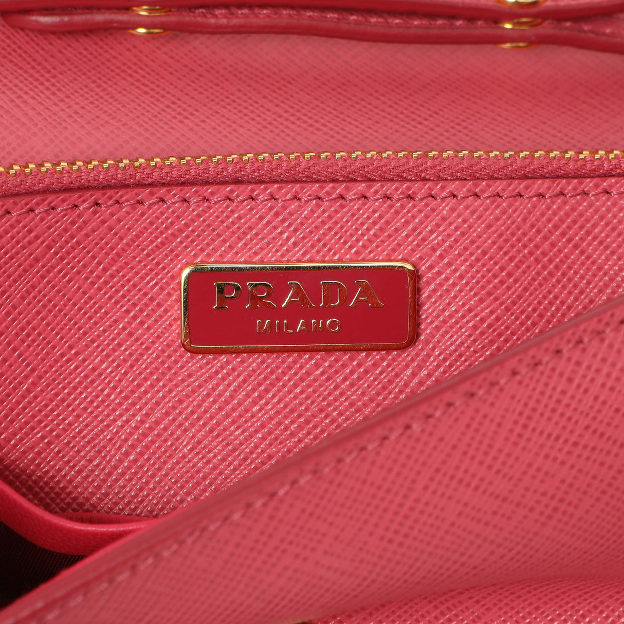 Prada Peonia Saffiano Lux Mini Crossbody Handbags Prada