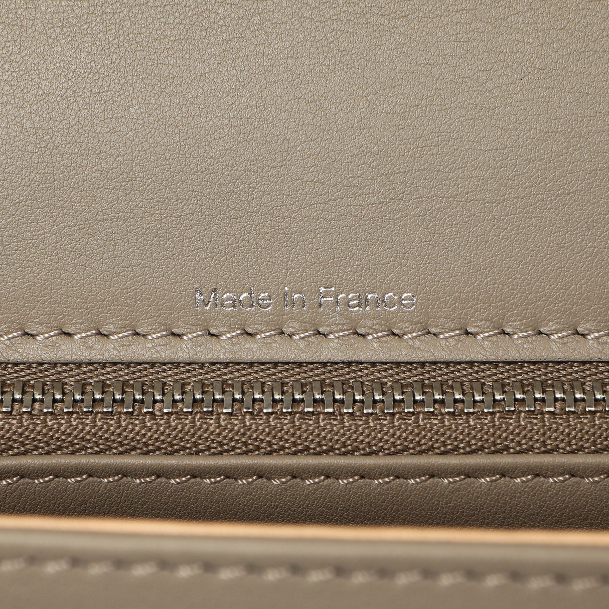 Delvaux Taupe Calfskin Tempete MM Handbags Delvaux