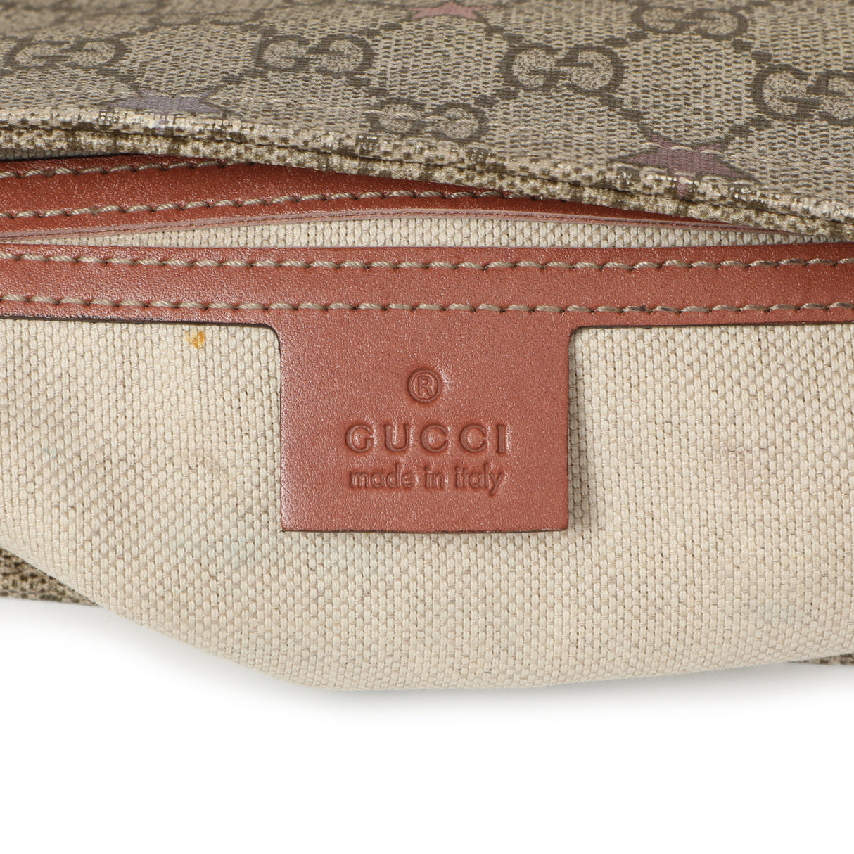 Gucci GG Supreme Stars Flat Messenger Handbags Gucci