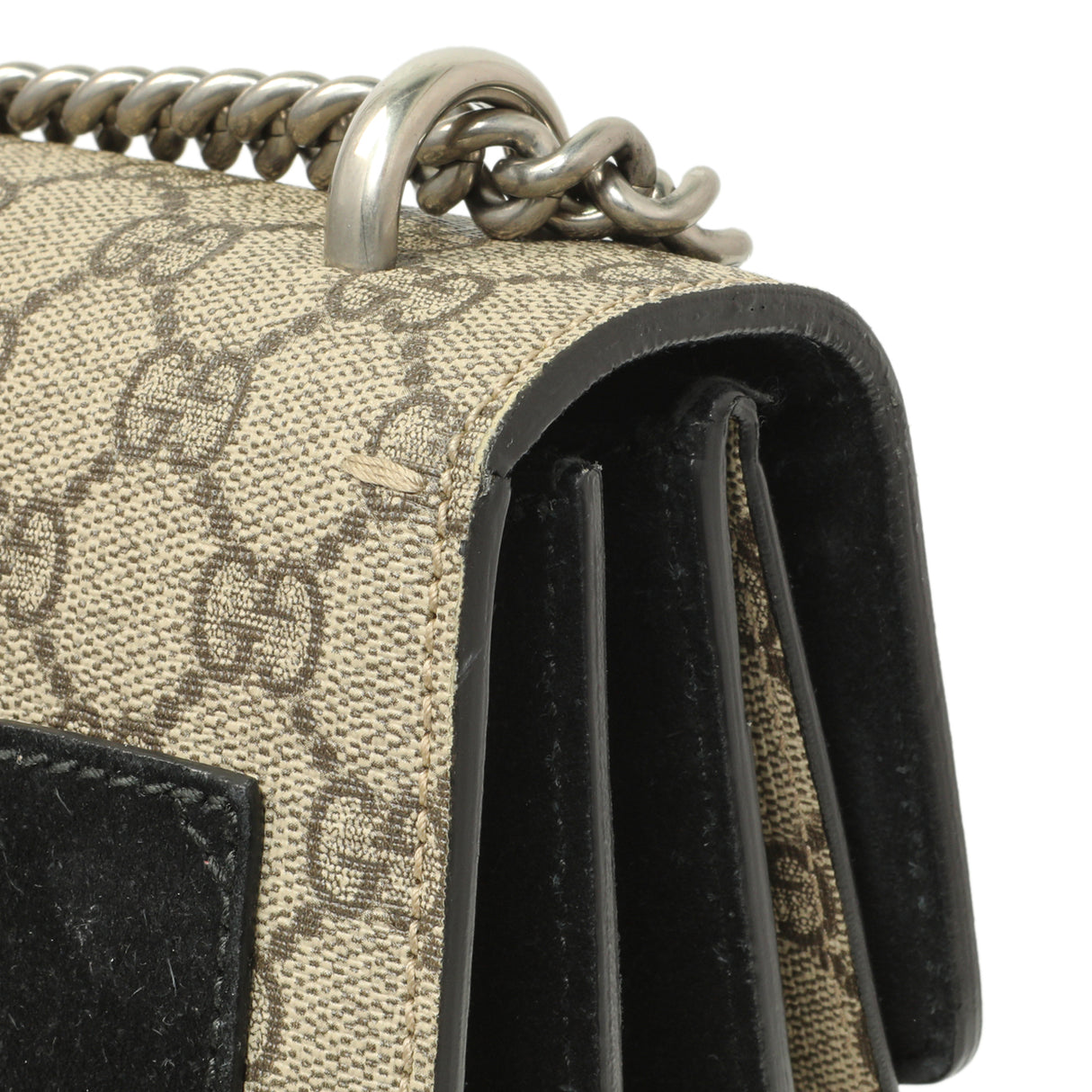 Gucci GG Supreme Monogram Medium Dionysus Shoulder Bag Handbags Gucci