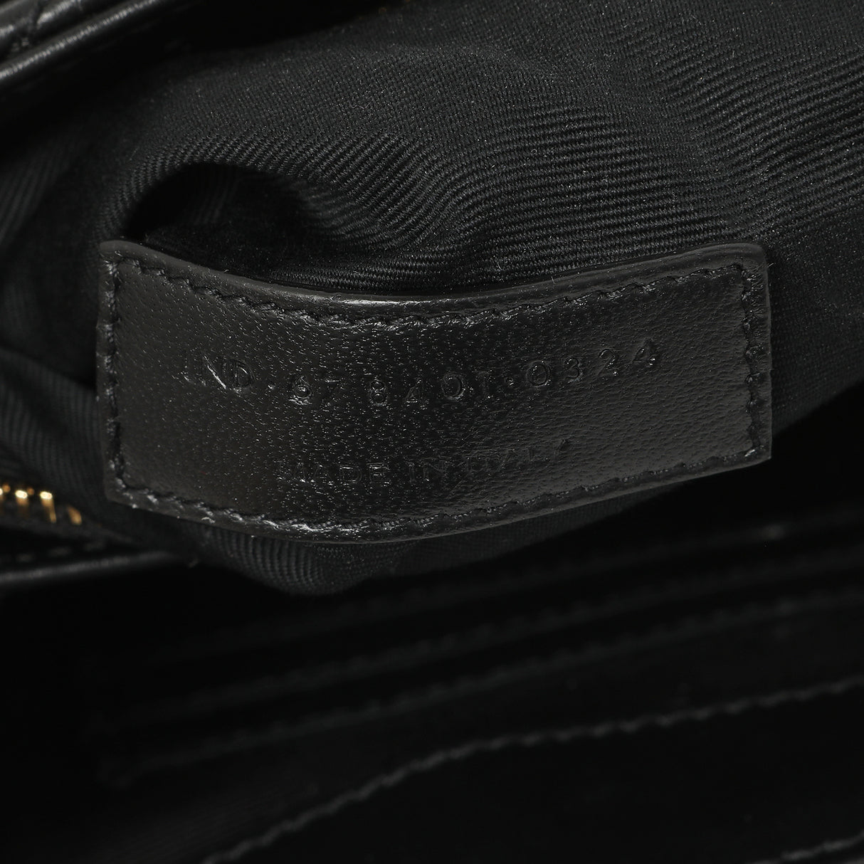 Saint Laurent Black Calfskin Monogram Toy Loulou Crossbody Handbags Saint Laurent