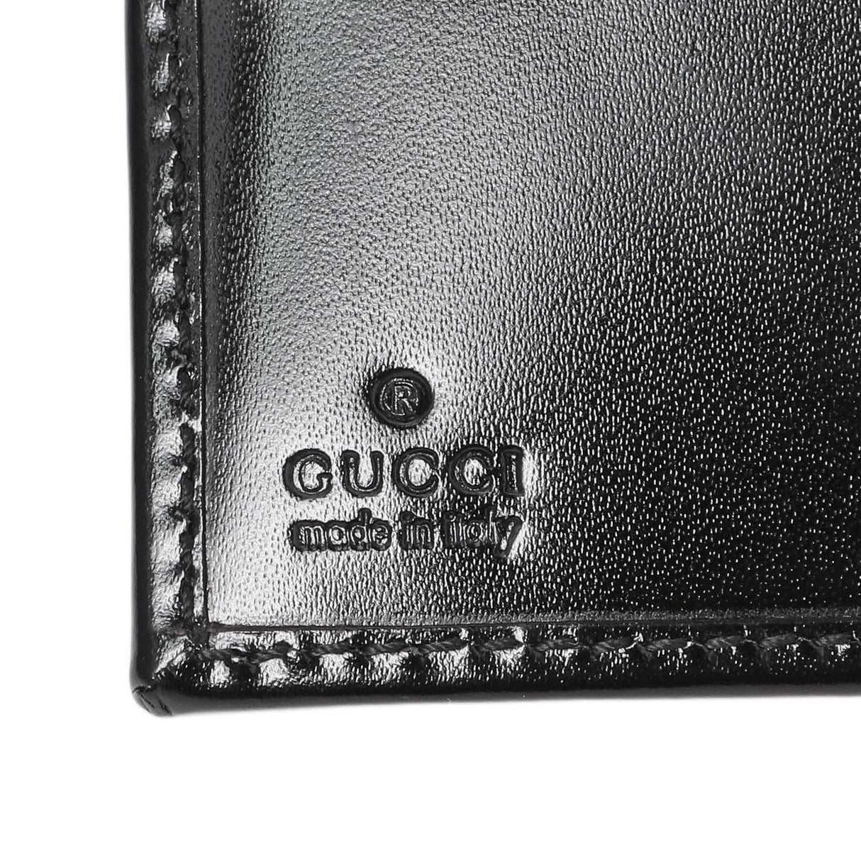 Gucci Black Imprime Monogram Bifold Wallet Accessories Gucci