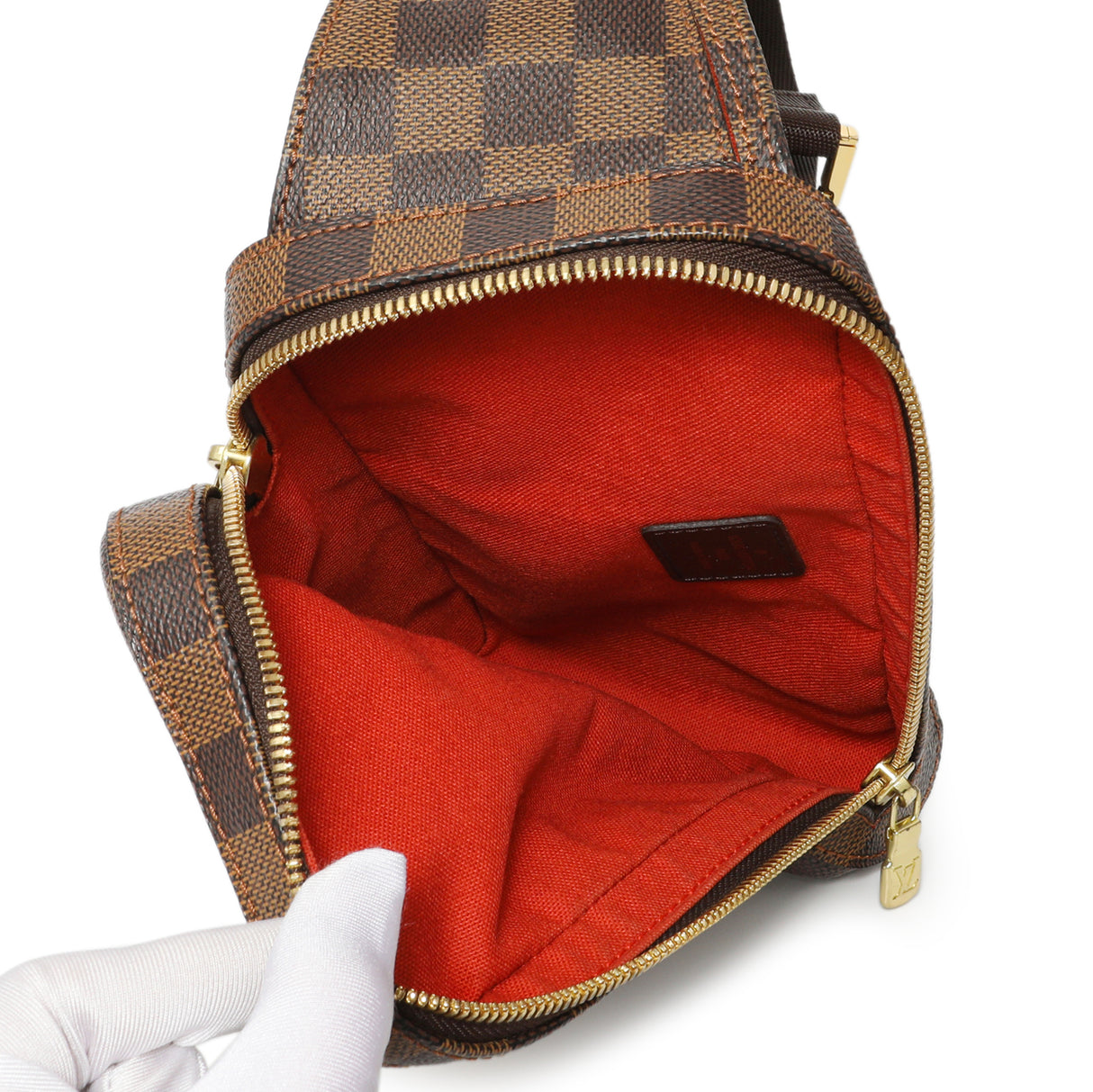 Louis Vuitton Damier Ebene Geronimos Handbags Louis Vuitton