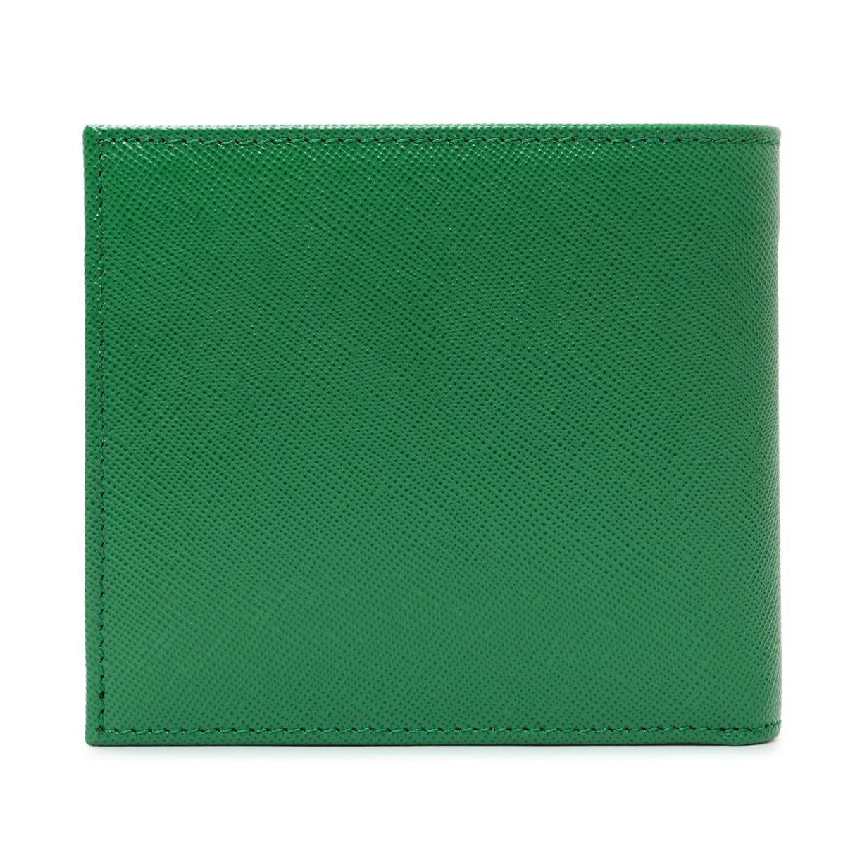Prada Green Saffiano Bifold Wallet Accessories Prada