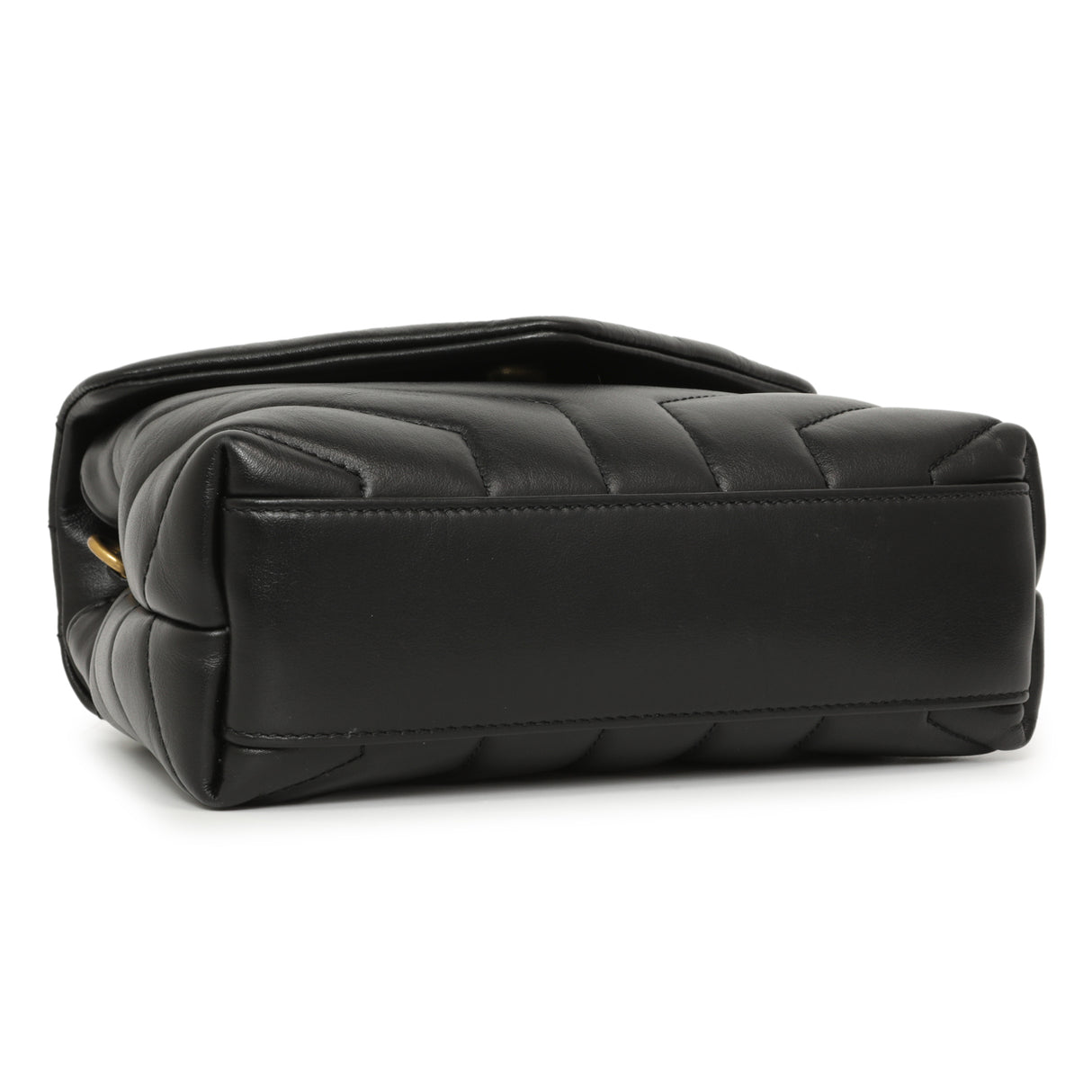 Saint Laurent Black Calfskin Monogram Toy Loulou Crossbody Handbags Saint Laurent