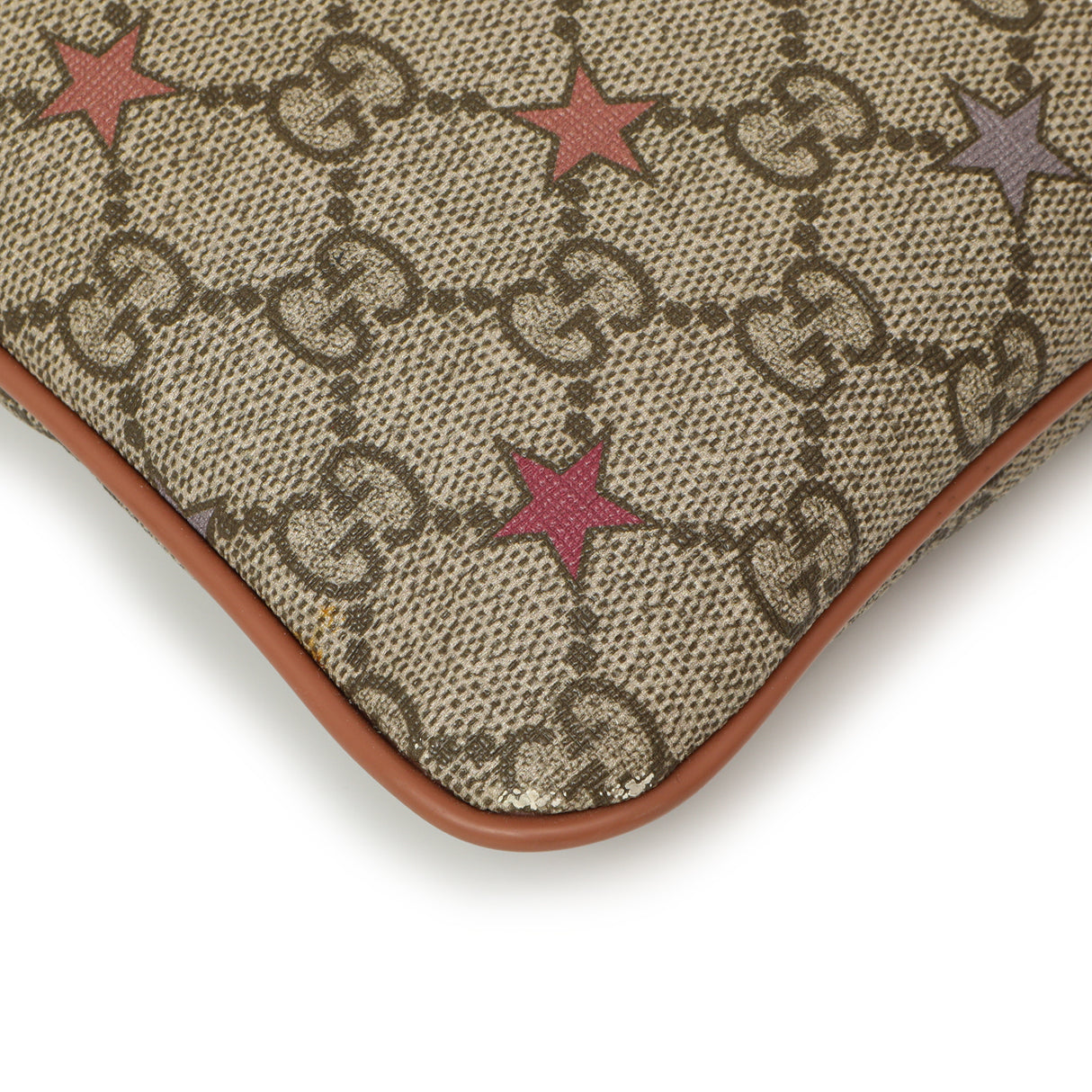 Gucci GG Supreme Stars Flat Messenger Handbags Gucci