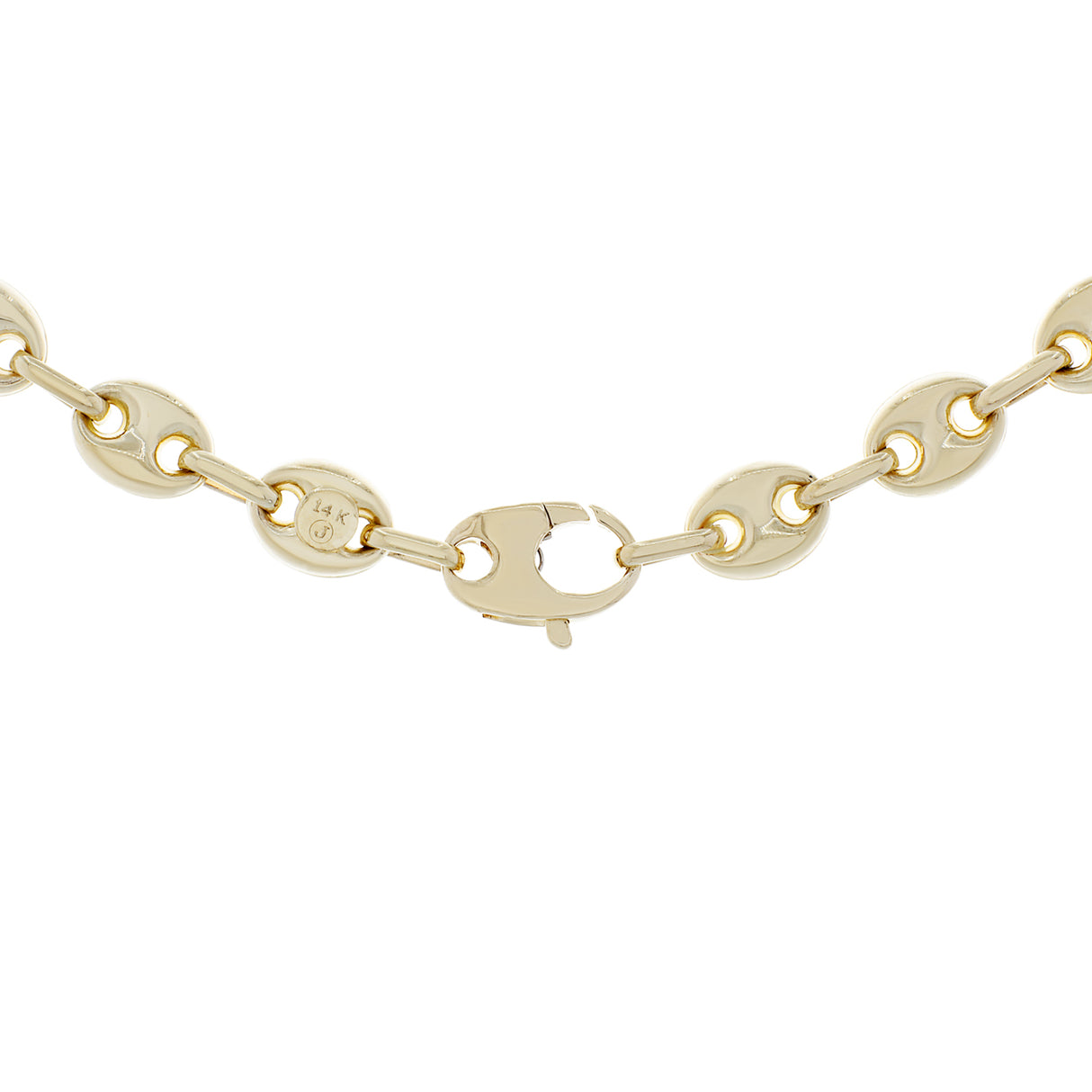 14K Yellow Gold Mariner Link Chain Fine Jewellery Modaselle