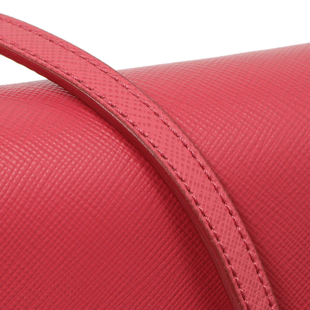 Prada Peonia Saffiano Lux Mini Crossbody Handbags Prada