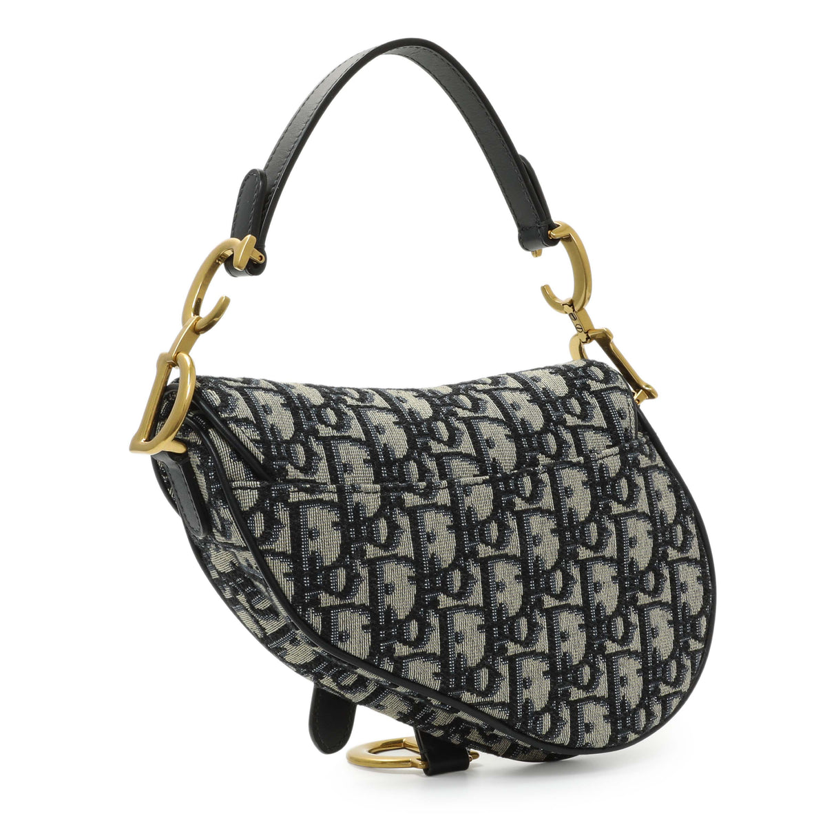 Christian Dior Oblique Mini Saddle Bag Handbags Christian Dior