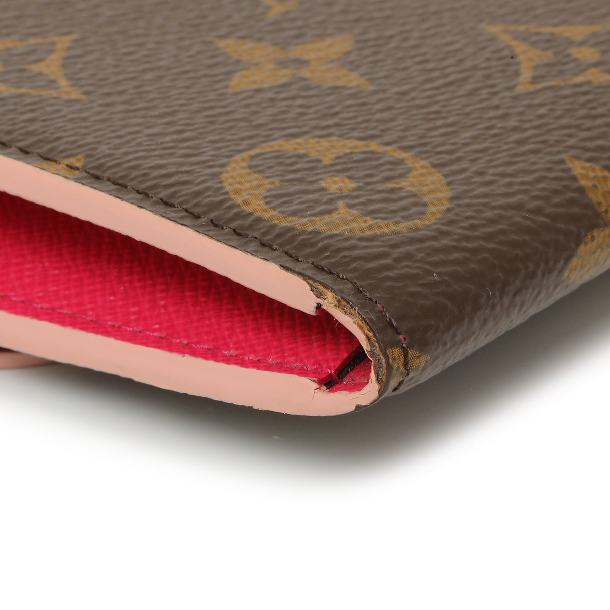 Louis Vuitton Monogram Fuchsia Bloom Flower Emilie Wallet Accessories Louis Vuitton
