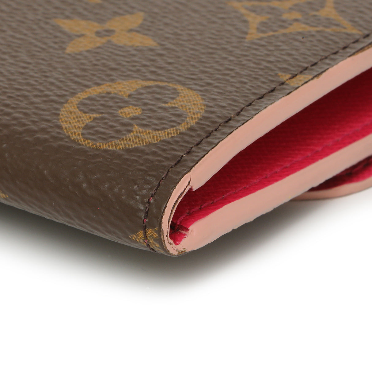 Louis Vuitton Monogram Fuchsia Bloom Flower Emilie Wallet Accessories Louis Vuitton