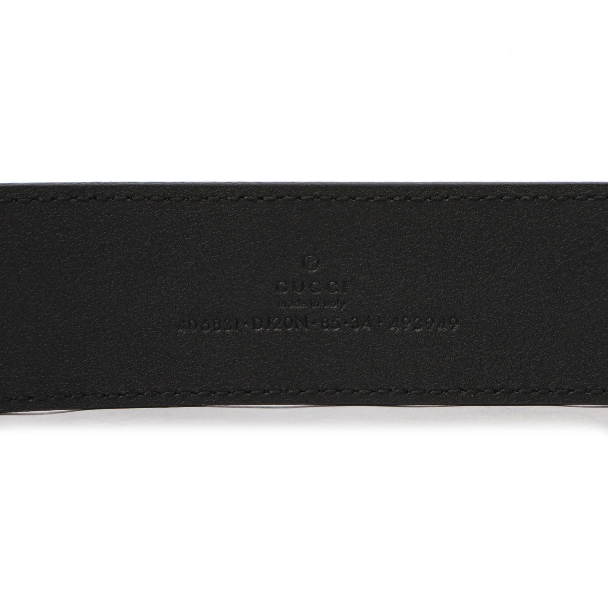 Gucci Black Calfskin Double G 40mm Belt Accessories Gucci