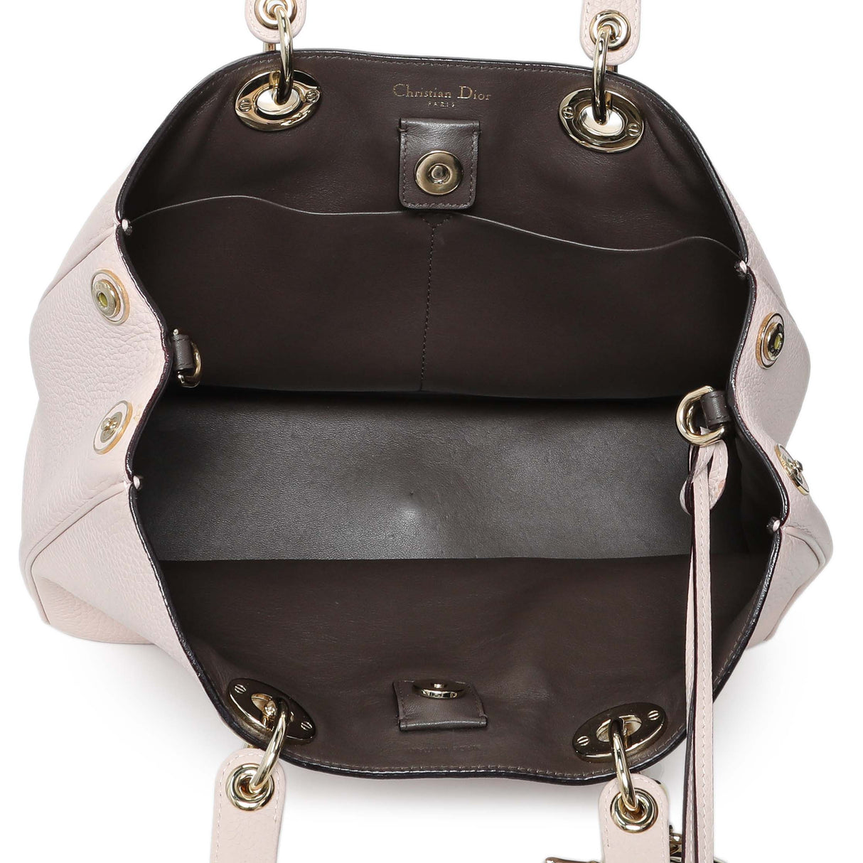 Christian Dior Rose Poudre Bullcalf Medium Diorissimo Handbags Christian Dior