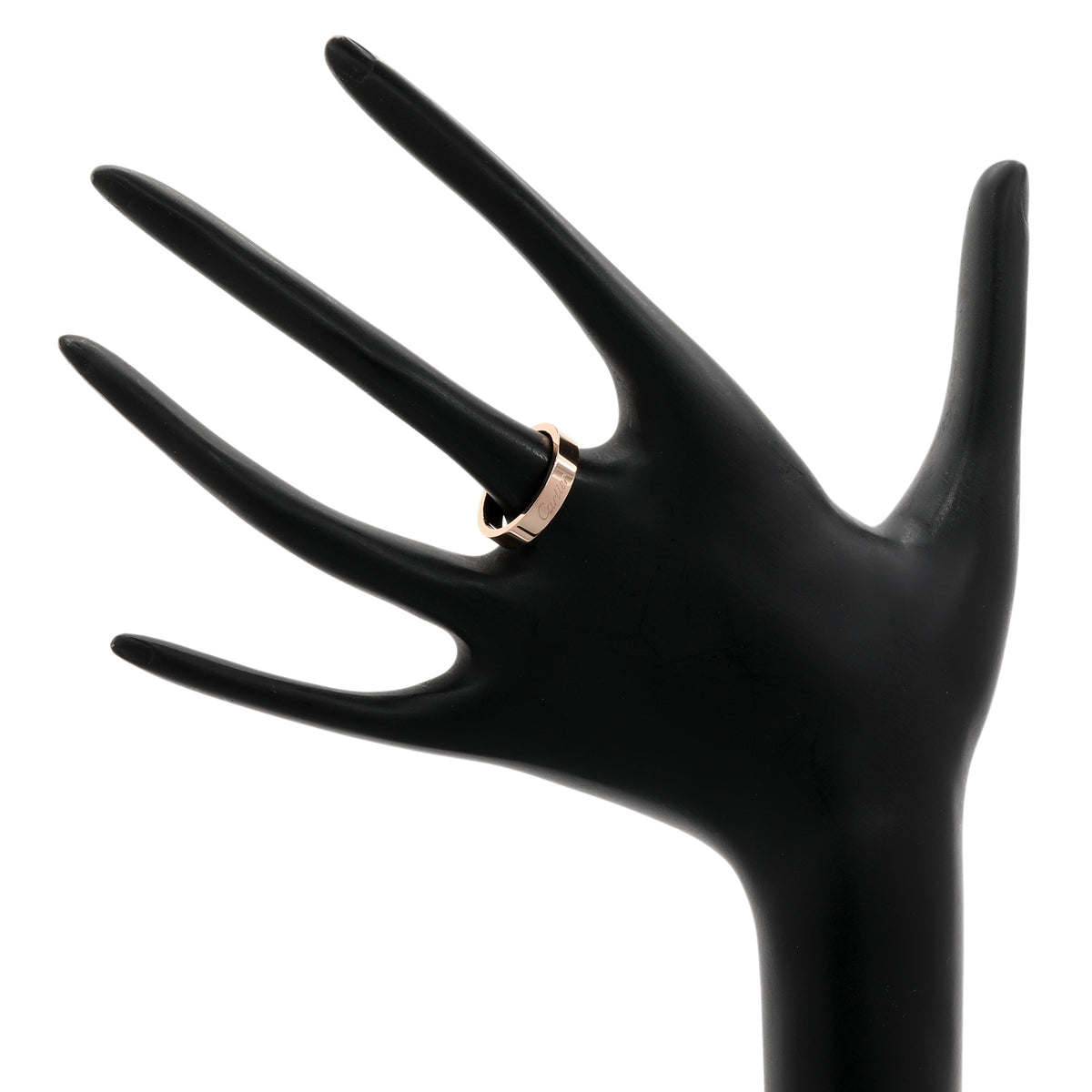 Cartier 18K Rose Gold C de Cartier Wedding Band Ring Designer Jewellery Cartier