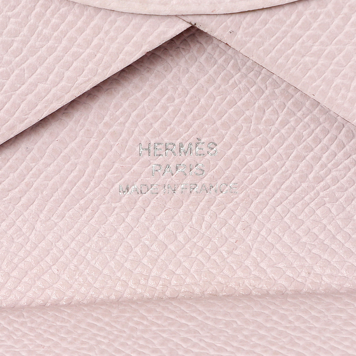 Hermes Mauve Pale Epsom Calvi Duo Card Case Accessories Hermes