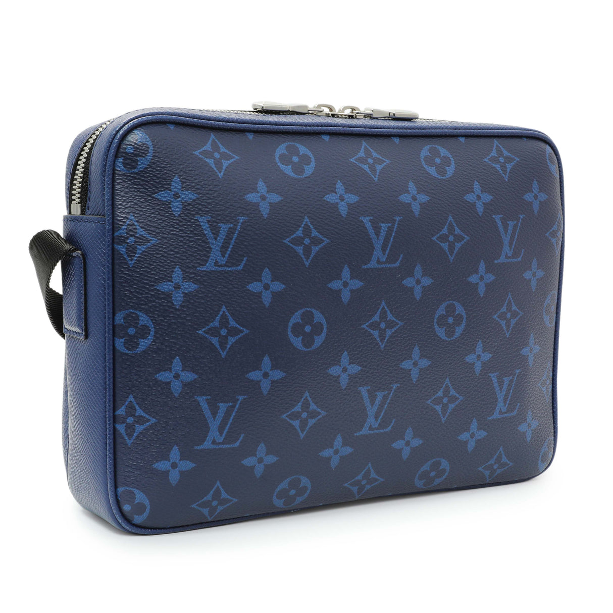 Louis Vuttion Blue Taigarama Outdoor Messenger Handbags Louis Vuitton