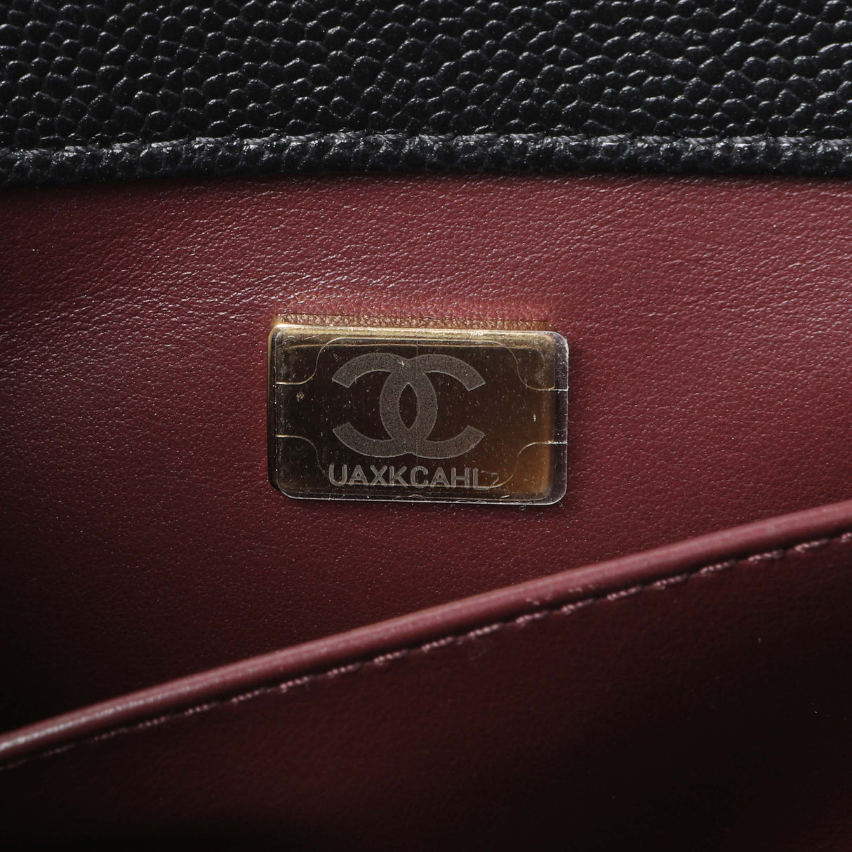 Chanel Black Caviar Medium Business Affinity Flap Handbags Chanel