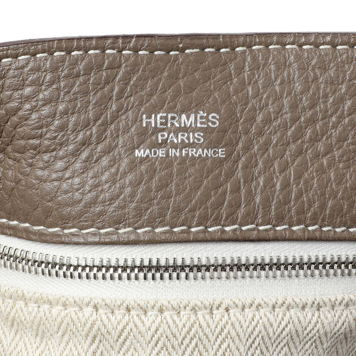 Hermes Grey Togo Marwari PM Handbags Hermes
