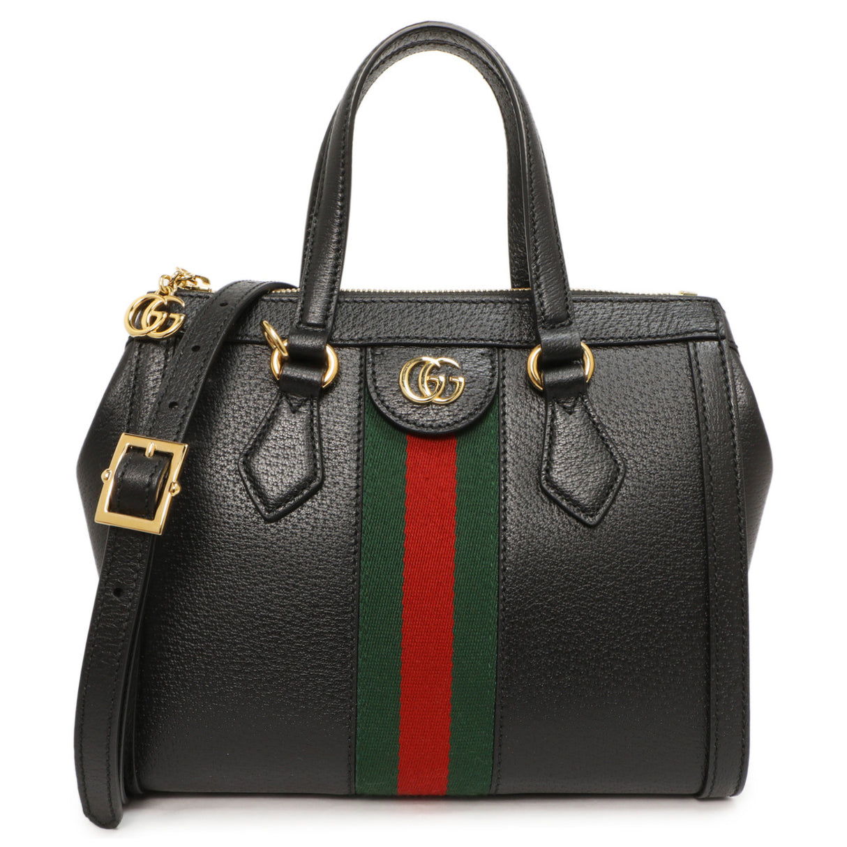 Gucci Black Calfskin Small Ophidia Tote Handbags Gucci