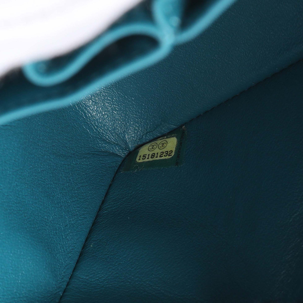 Chanel Teal Quilted Lambskin Jumbo Classic Double Flap Handbags Chanel
