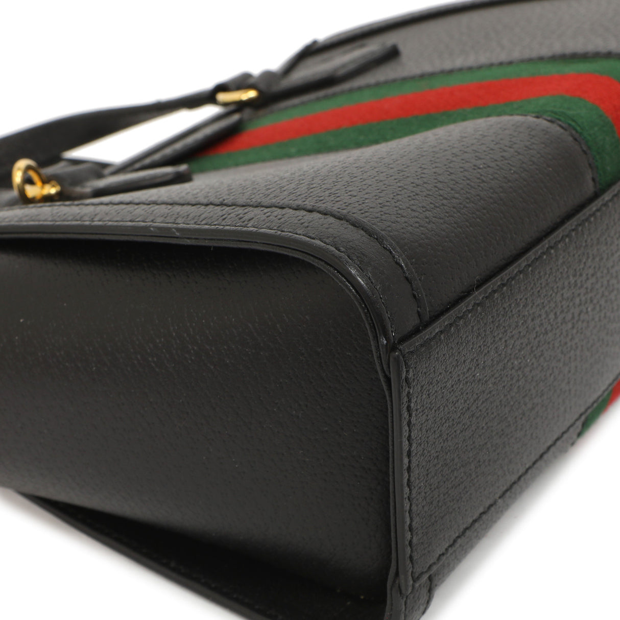 Gucci Black Calfskin Small Ophidia Tote Handbags Gucci