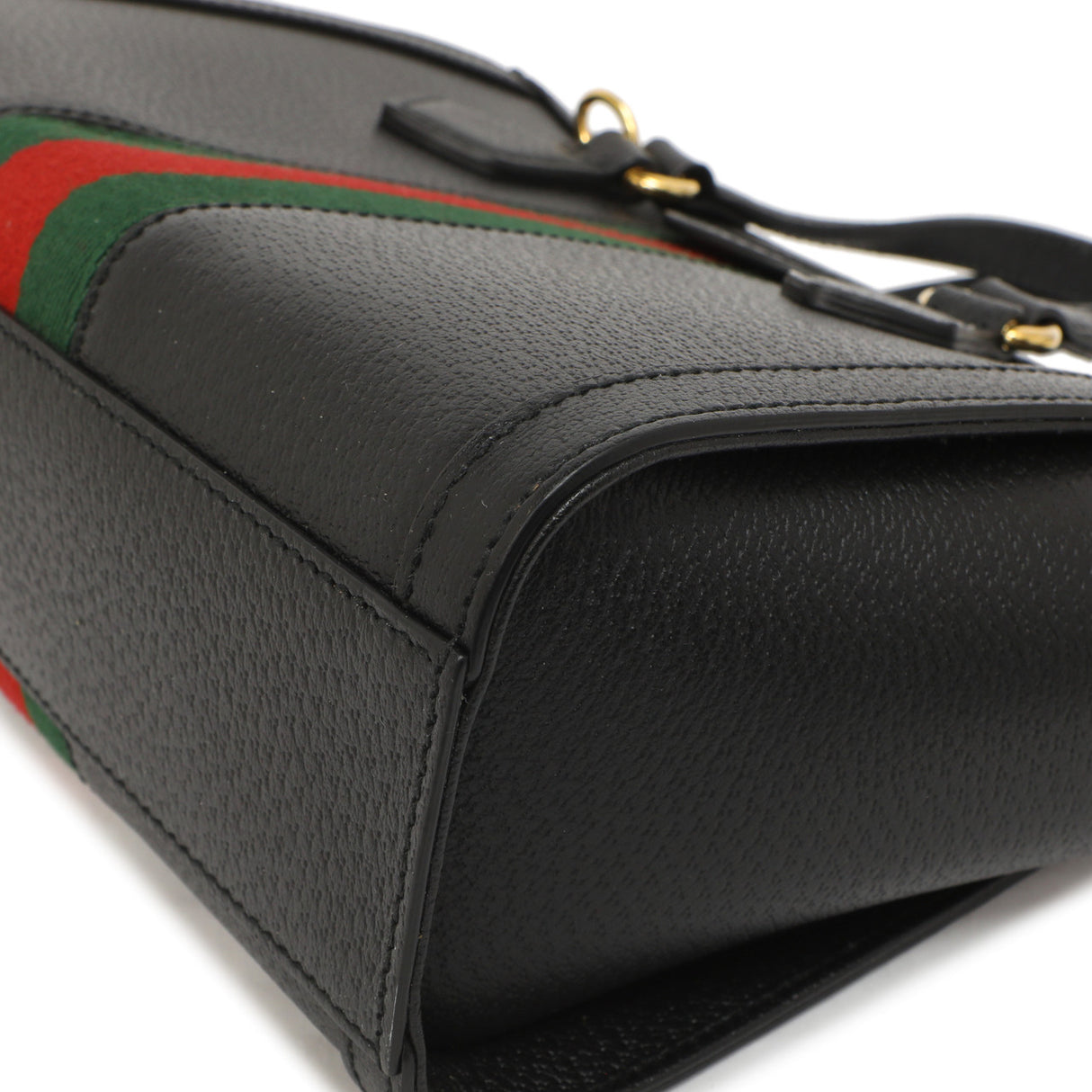 Gucci Black Calfskin Small Ophidia Tote Handbags Gucci