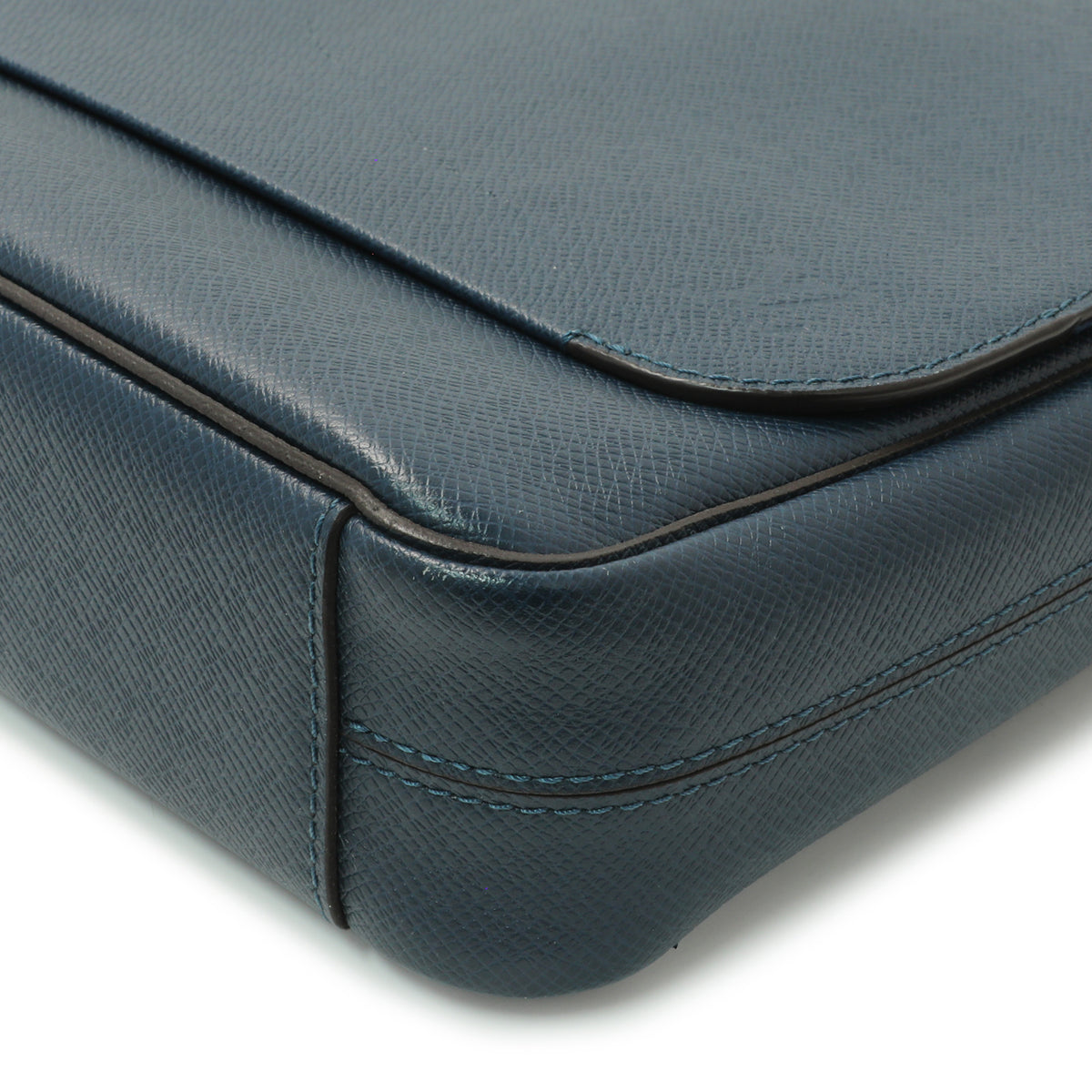 Louis Vuitton Blue Taiga Roman PM Messenger Handbags Louis Vuitton