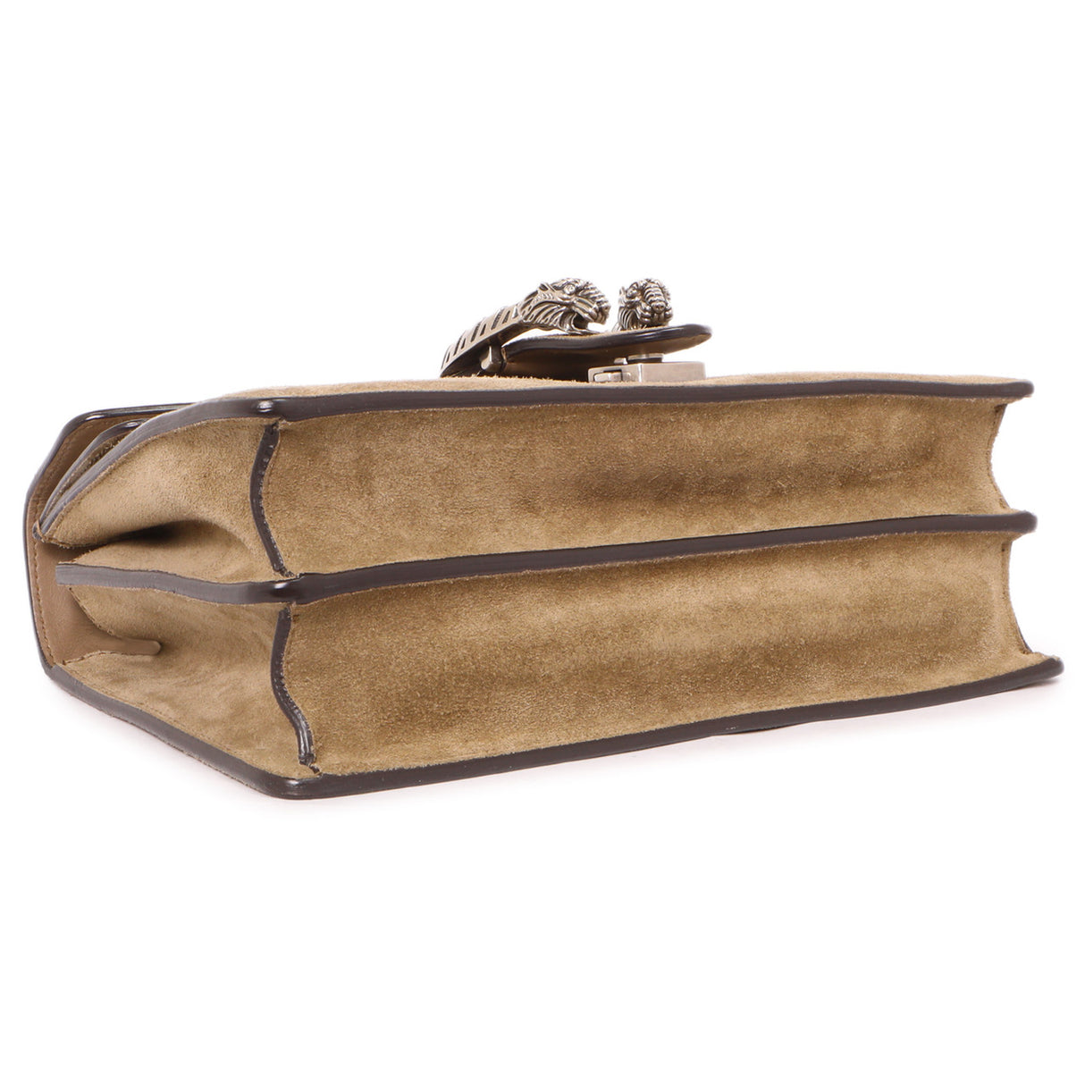 Gucci Taupe Suede Small Dionysus Shoulder Bag Handbags Gucci