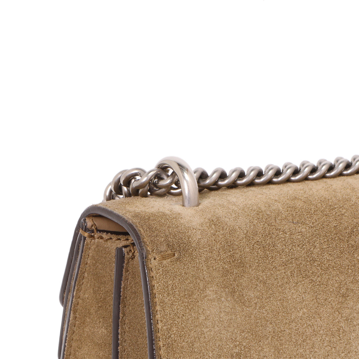 Gucci Taupe Suede Small Dionysus Shoulder Bag Handbags Gucci