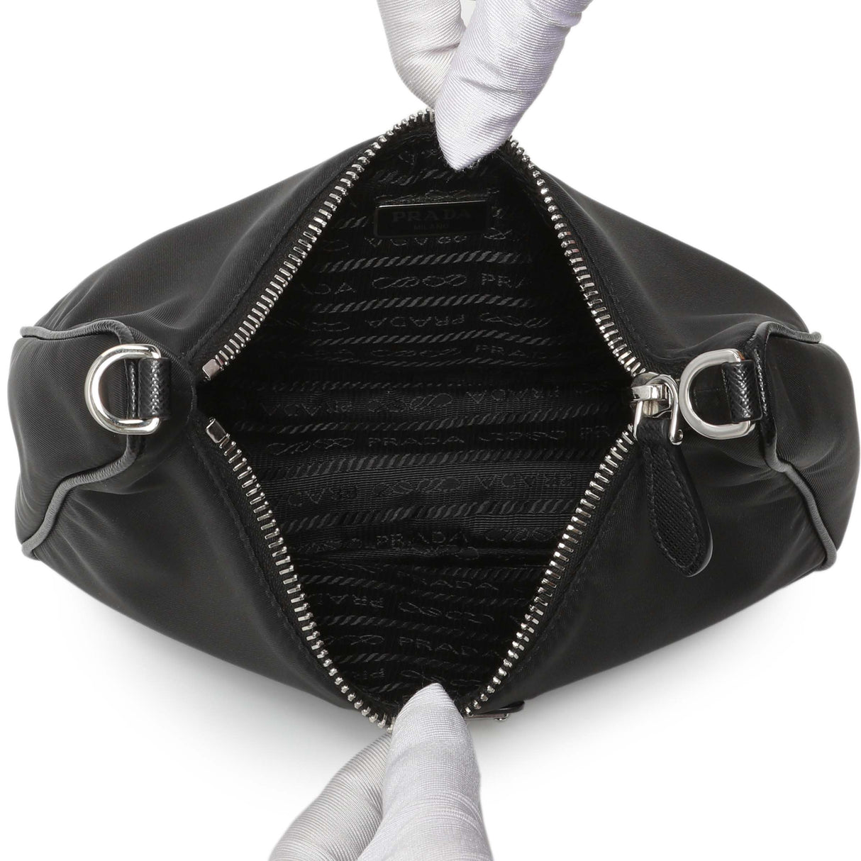 Prada Black Re-Nylon Re-Edition 2005 Shoulder Bag Handbags Prada