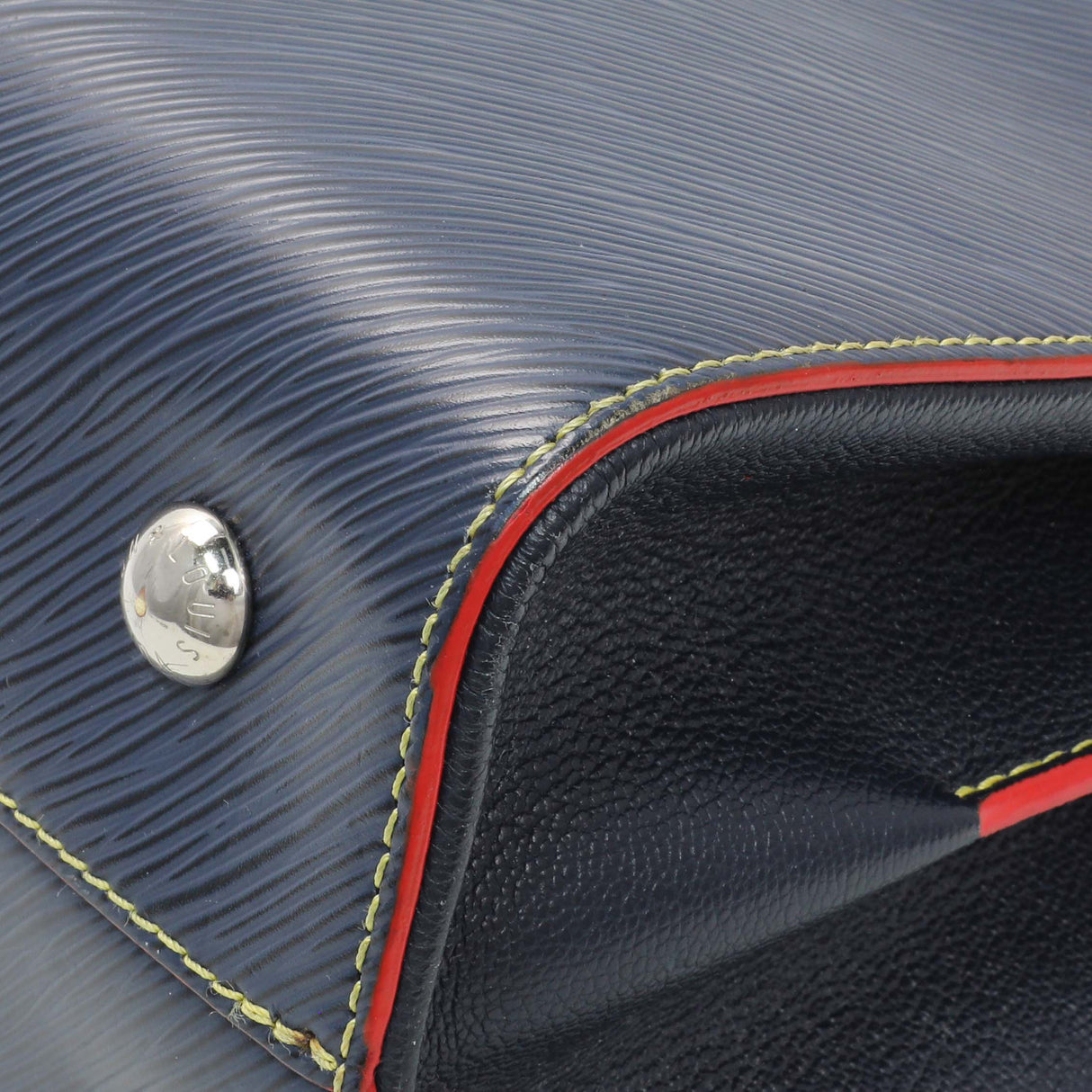 Louis Vuitton Indigo Epi Twist Tote Handbags Louis Vuitton