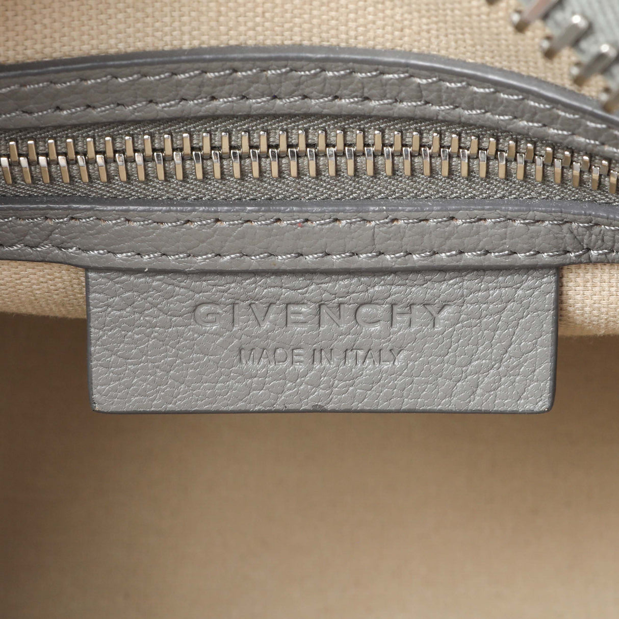 Givenchy Grey Sugar Goatskin Antigona Mini Handbags Givenchy