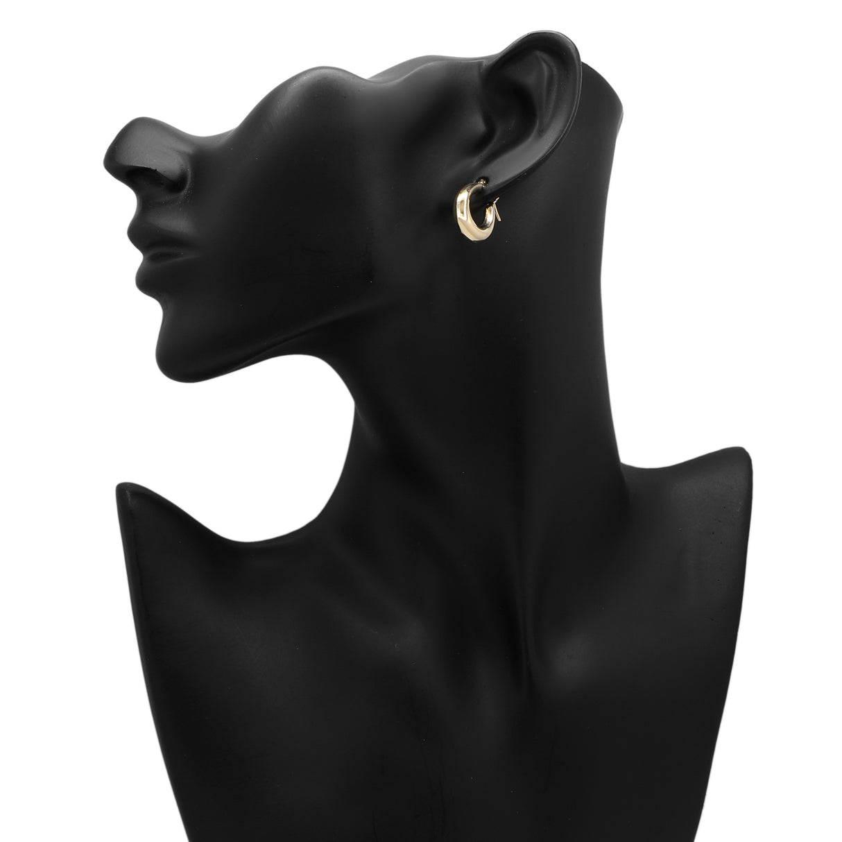 10K Yelllow Gold Hoop Earrings Fine Jewellery Modaselle