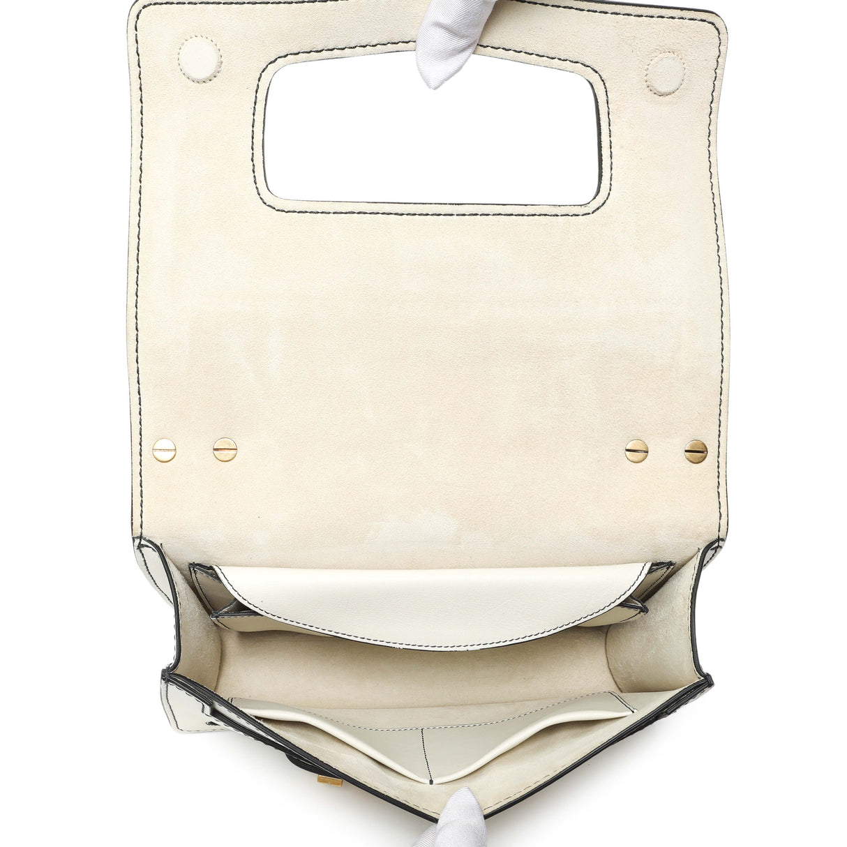 Christian Dior White Calfskin J'Adior Chain Flap Bag Handbags Christian Dior