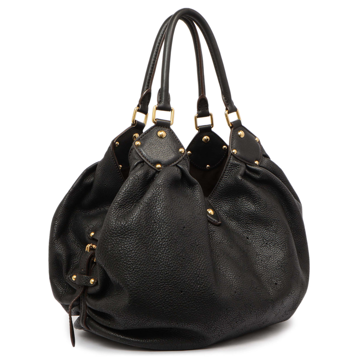 Louis Vuitton Black Monogram Mahina L Handbags Louis Vuitton