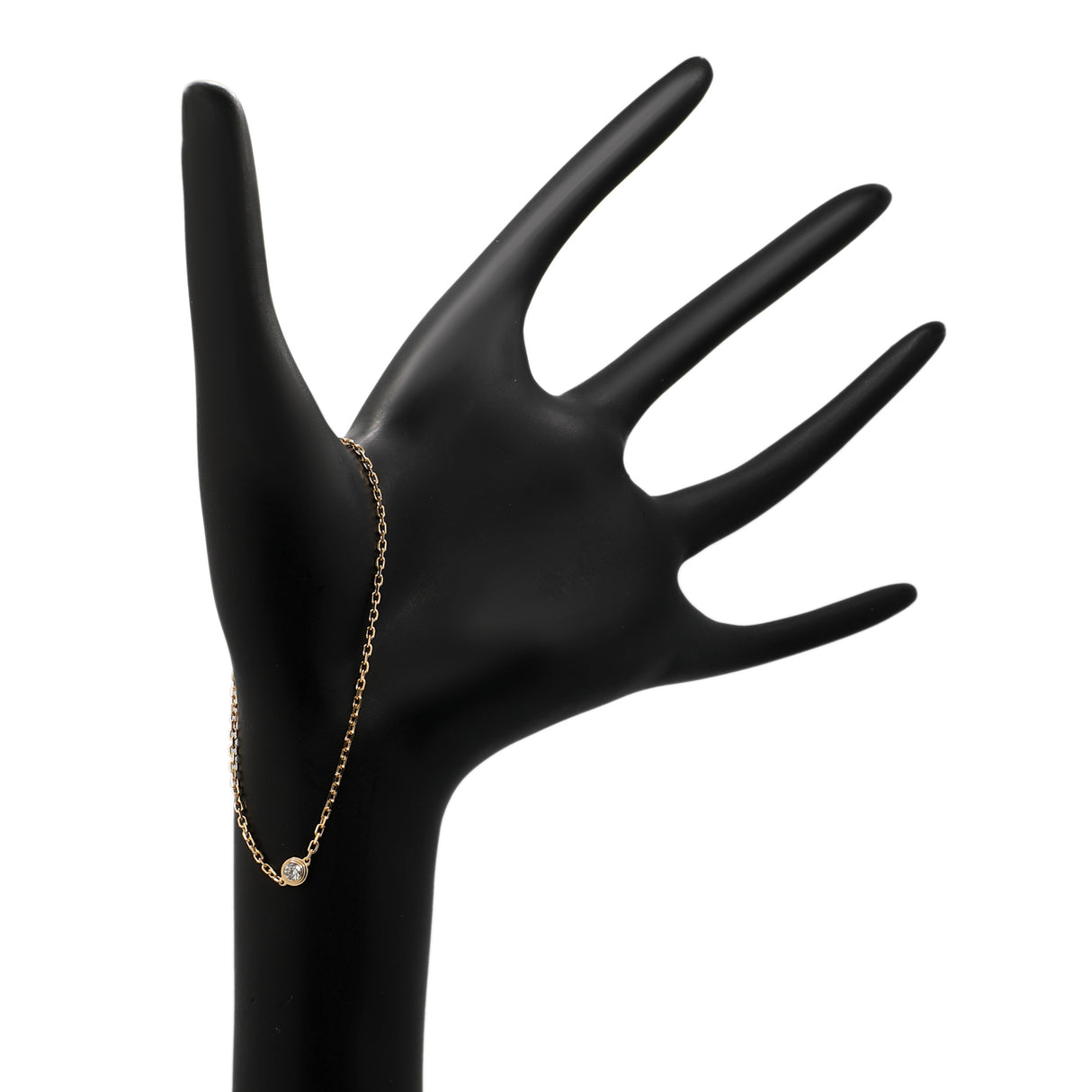 Cartier 18K Yellow Gold Diamond Small d'Amour Bracelet Designer Jewellery Modaselle