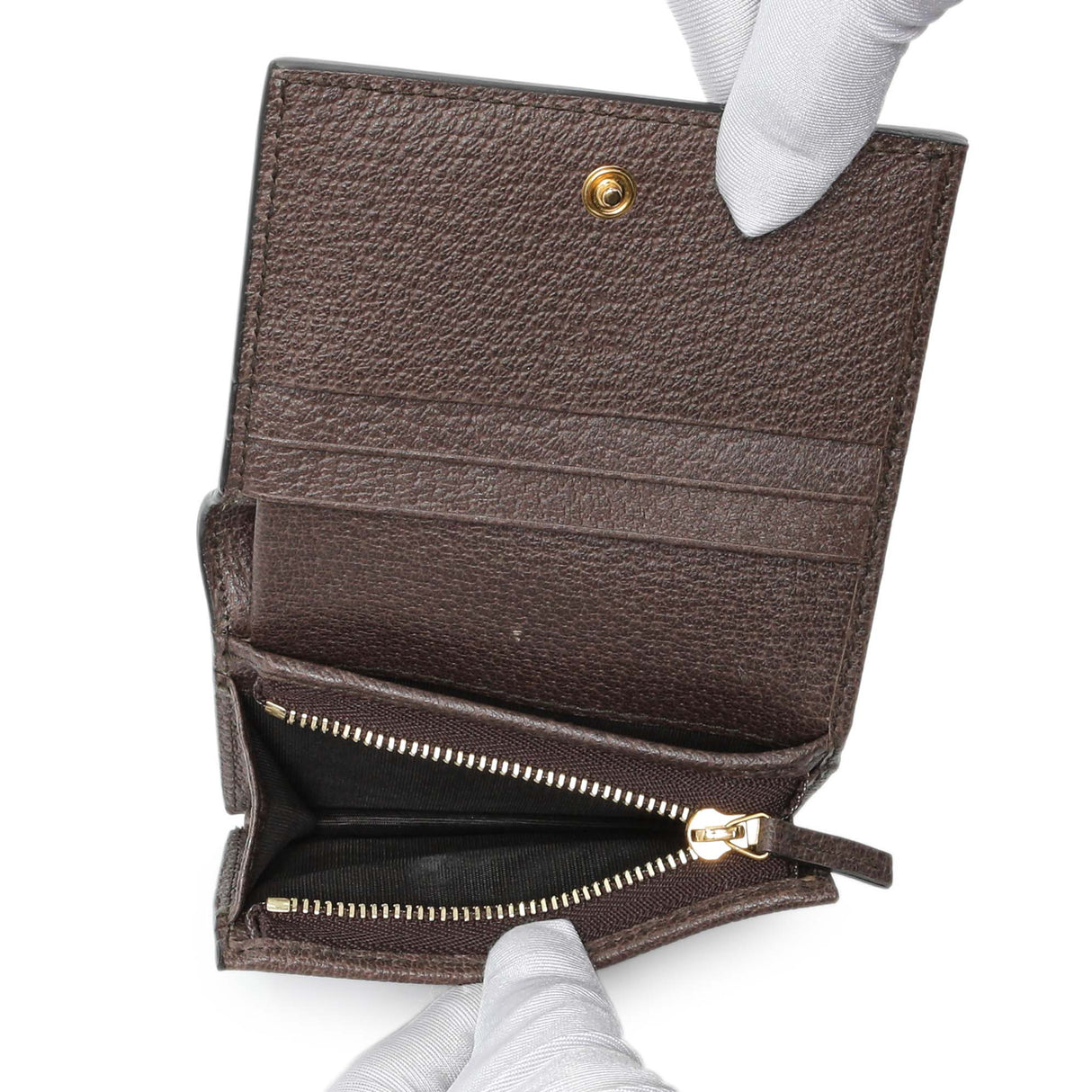 Gucci GG Supreme Monogram Web Ophidia Card Case Accessories Gucci