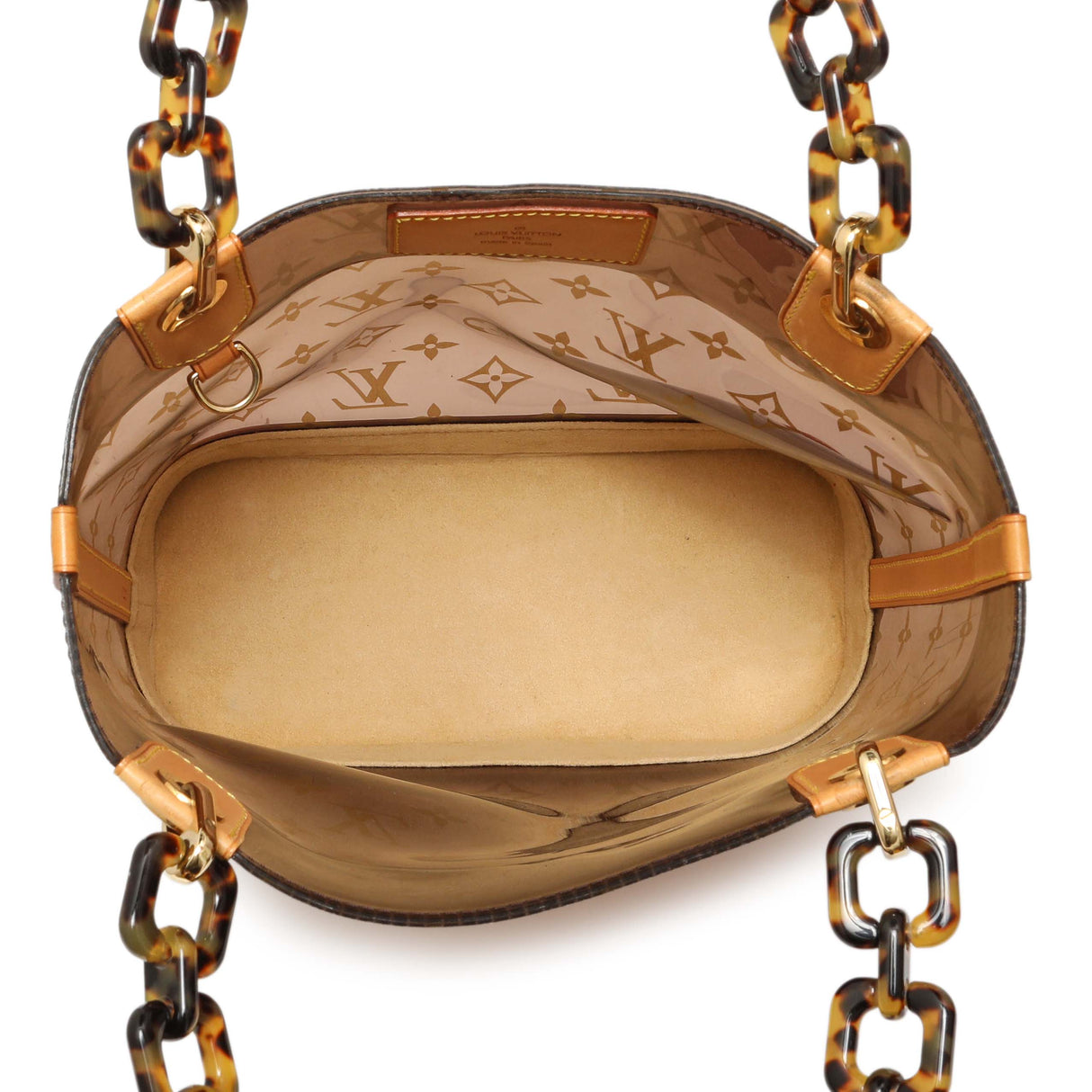 Louis Vuitton Monogram Vinyl Cabas Ambre PM Handbags Louis Vuitton