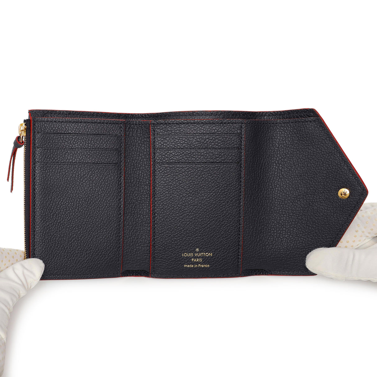 Louis Vuitton Marine Rouge Empreinte Victorine Wallet Accessories Louis Vuitton