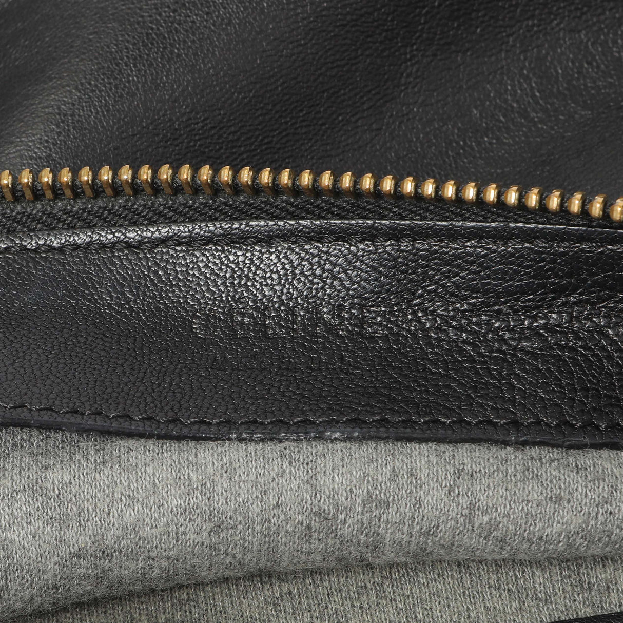 Celine Black Lambskin Small Trio Crossbody Handbags Celine