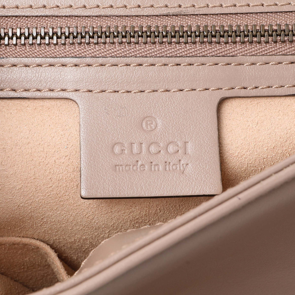 Gucci Porcelain Calfskin Matelasse Small GG Marmont Top Handle Shoulder Bag Handbags Gucci