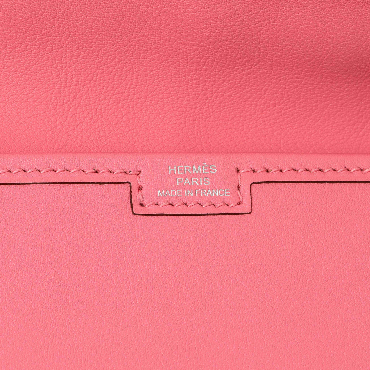 Hermes Rose Azalee Swift Jige Duo Clutch Handbags Hermes