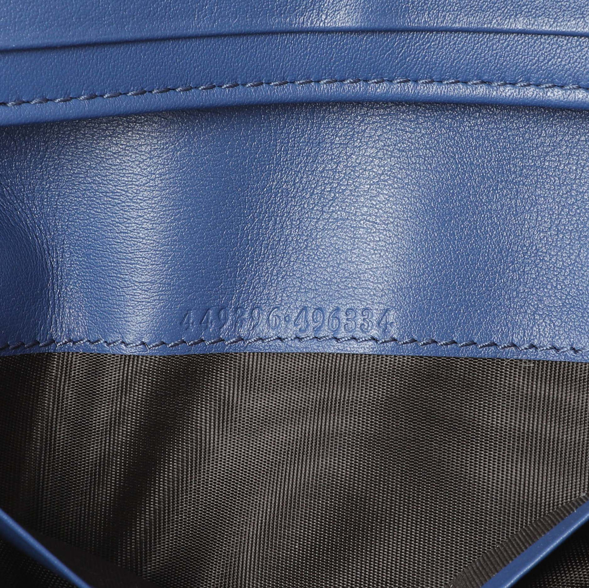 Gucci Blue Microguccissima Long Wallet Accessories Gucci