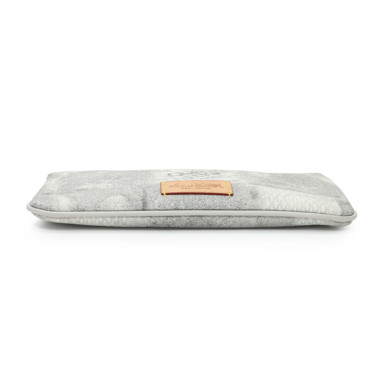 Louis Vuitton Stone Grey Damier Salt Trio Messenger Handbags Louis Vuitton