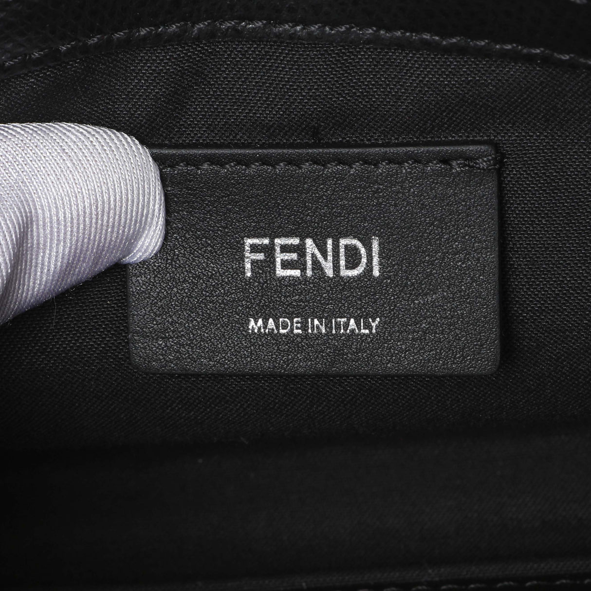 Fendi Black Calfskin F is Fendi Kan I Wallet On Chain Handbags Fendi