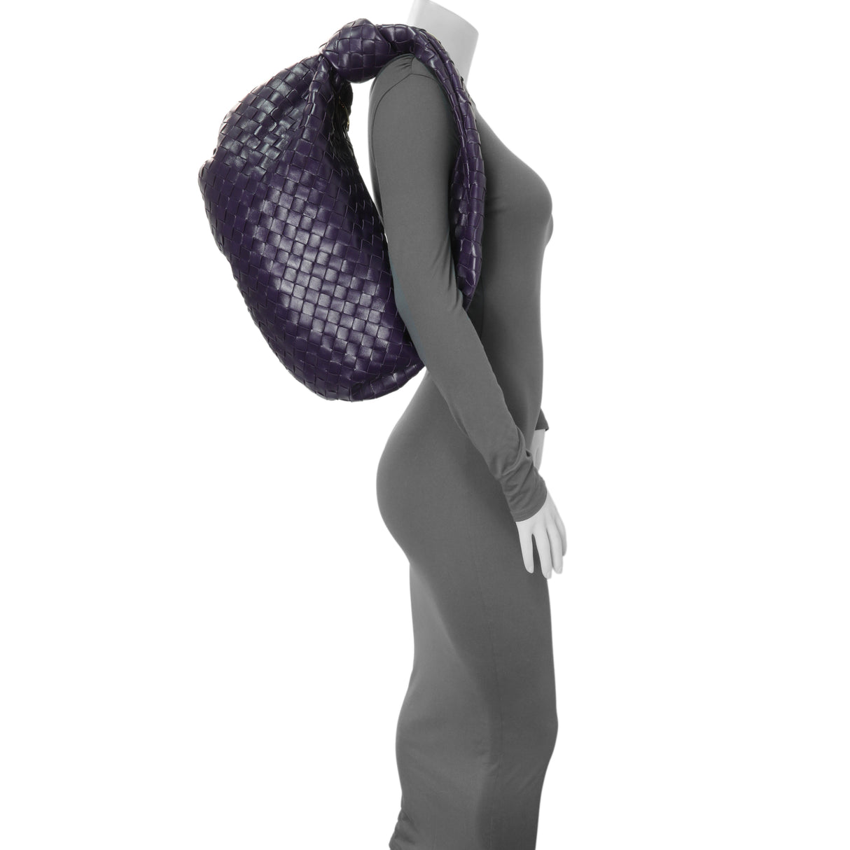 Bottega Veneta Purple Large Jodie Handbags Bottega Veneta