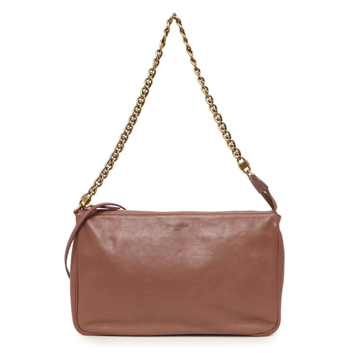 Louis Vuitton Rose Cuir Boudoir Pochette Accessoires MM Handbags Louis Vuitton