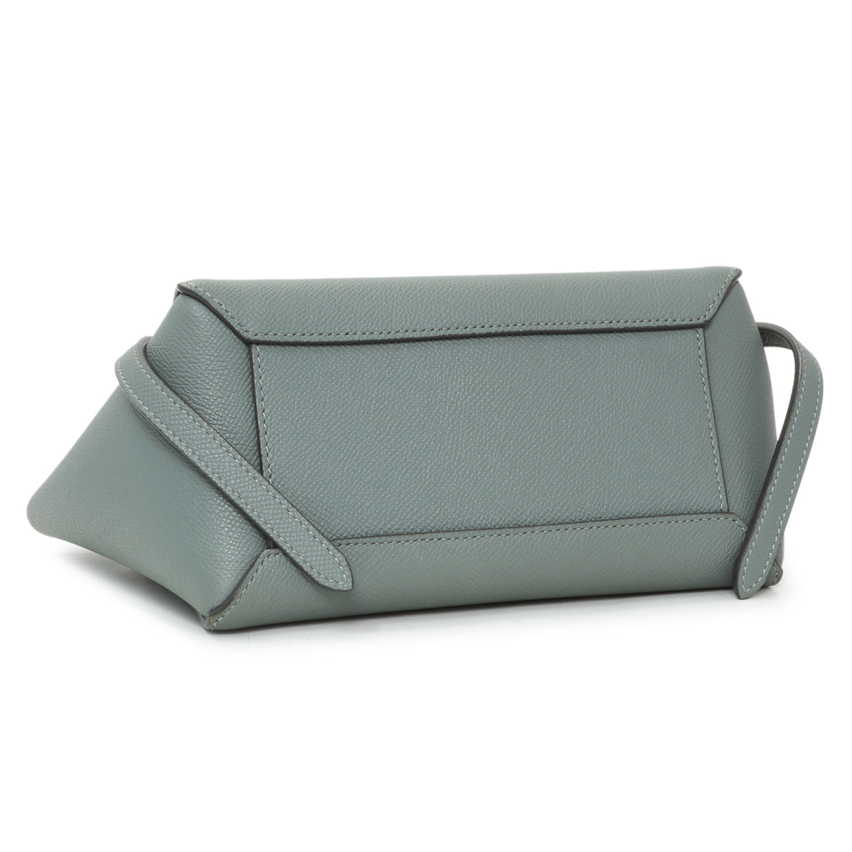 Celine Arctic Blue Grained Calfskin Nano Belt Bag Handbags Celine